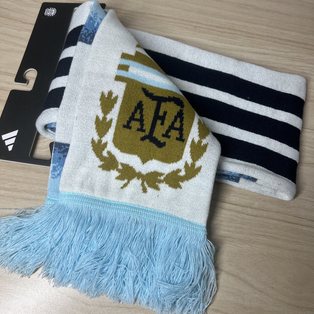 Adidas Argentina National Team 26  Football Scarf -Adidas KE1385- World Cup 2026